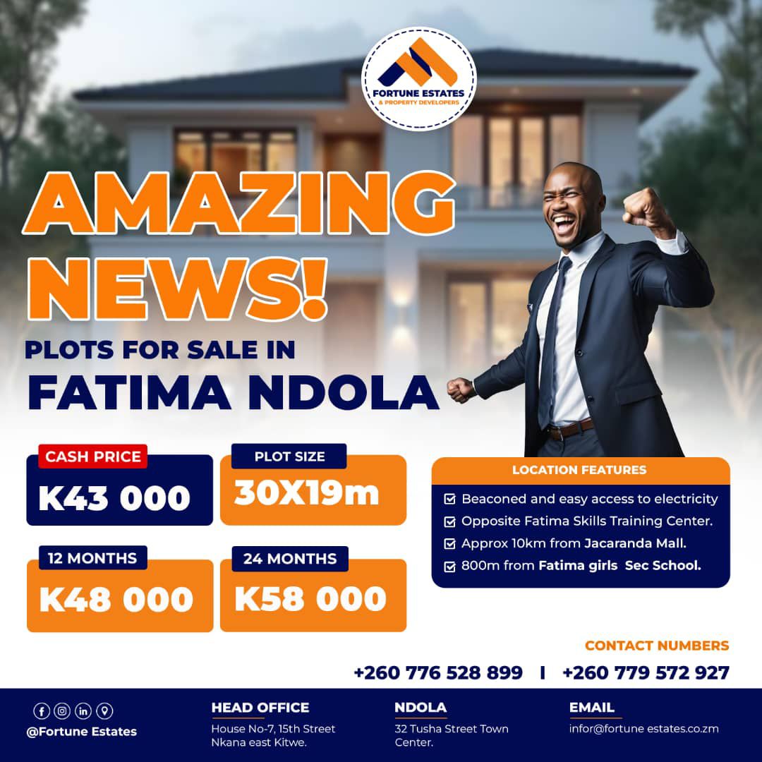 Fatima Ndola Plot